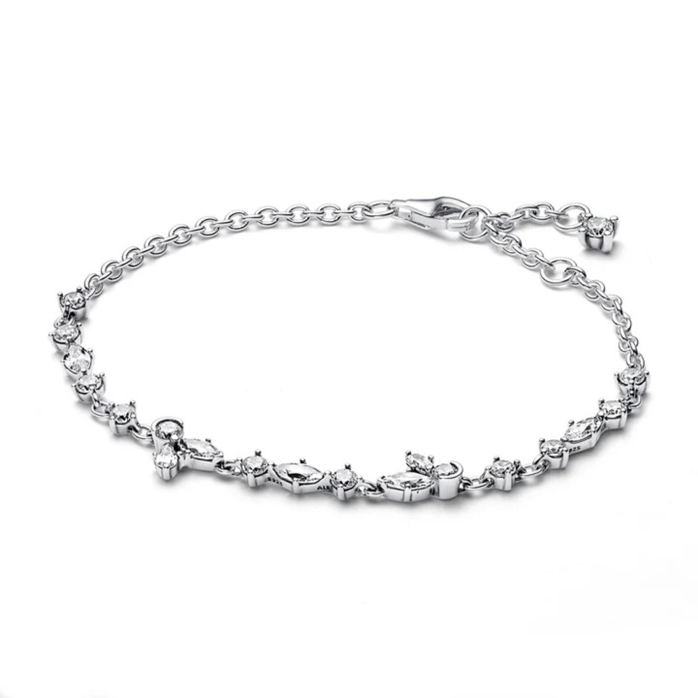 Pandora SPARKLING HERBARIUM CLUSTER CHAIN BRACELET